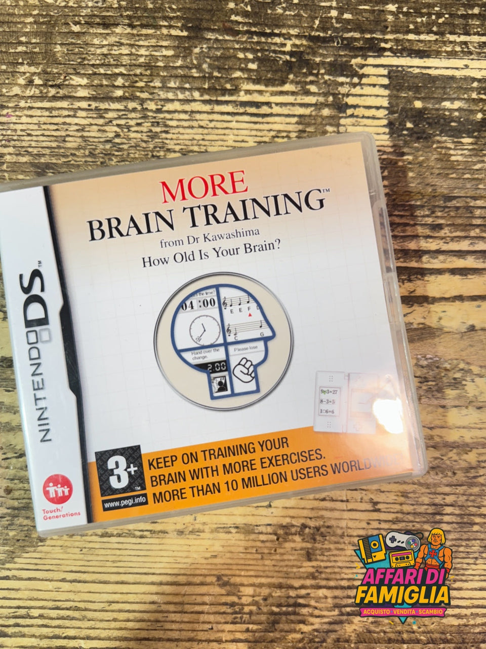 Gioco nintendo ds more brain training