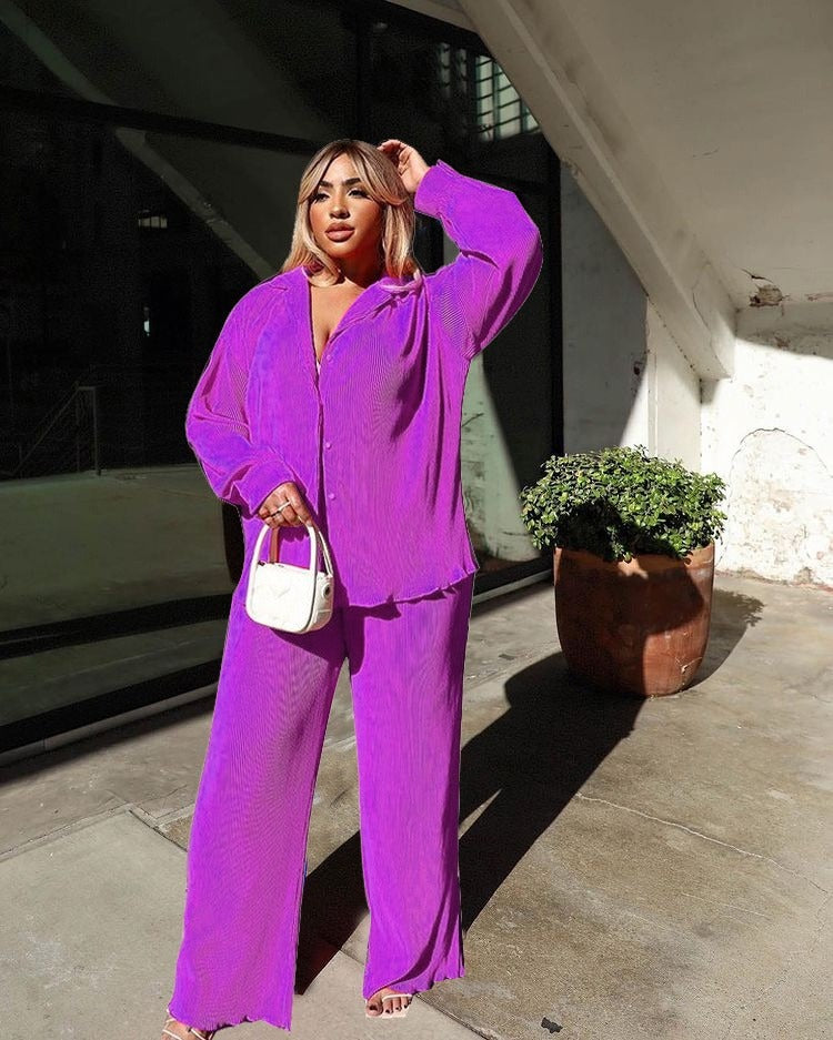 Solid Color Women Breathable High Waist Women Outfit Set