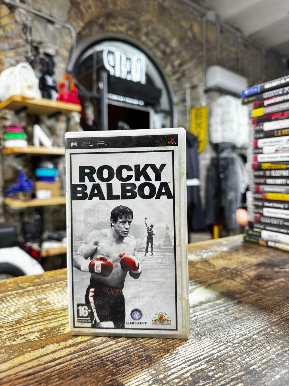 rocky balboa sony psp pal cib