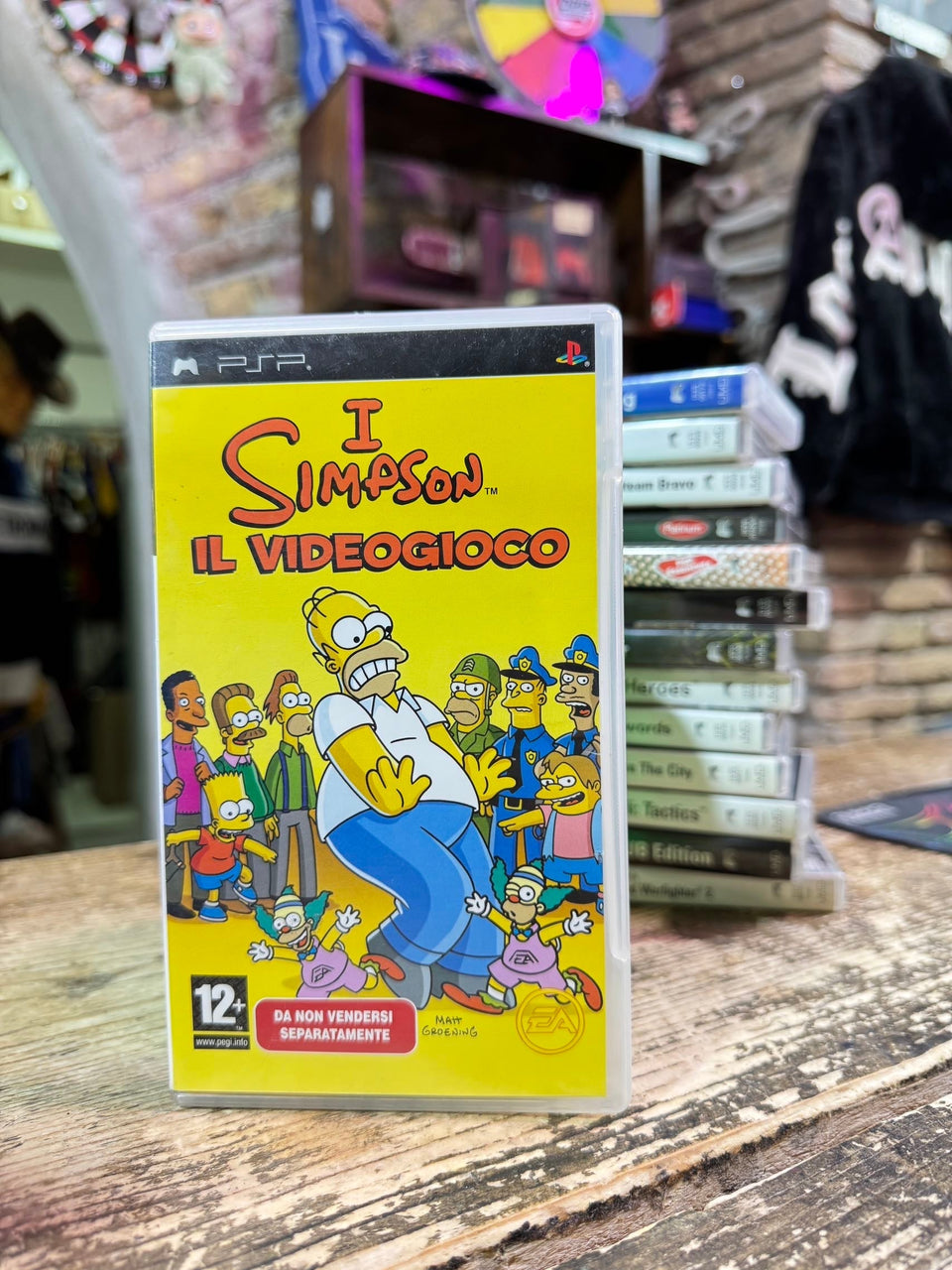 Gioco sony psp pal i simpson il videogioco