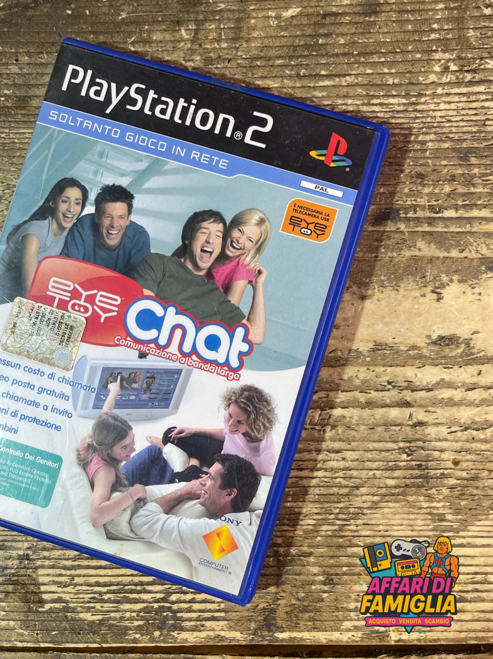 eye toy chat playstation 2 ps2 pal