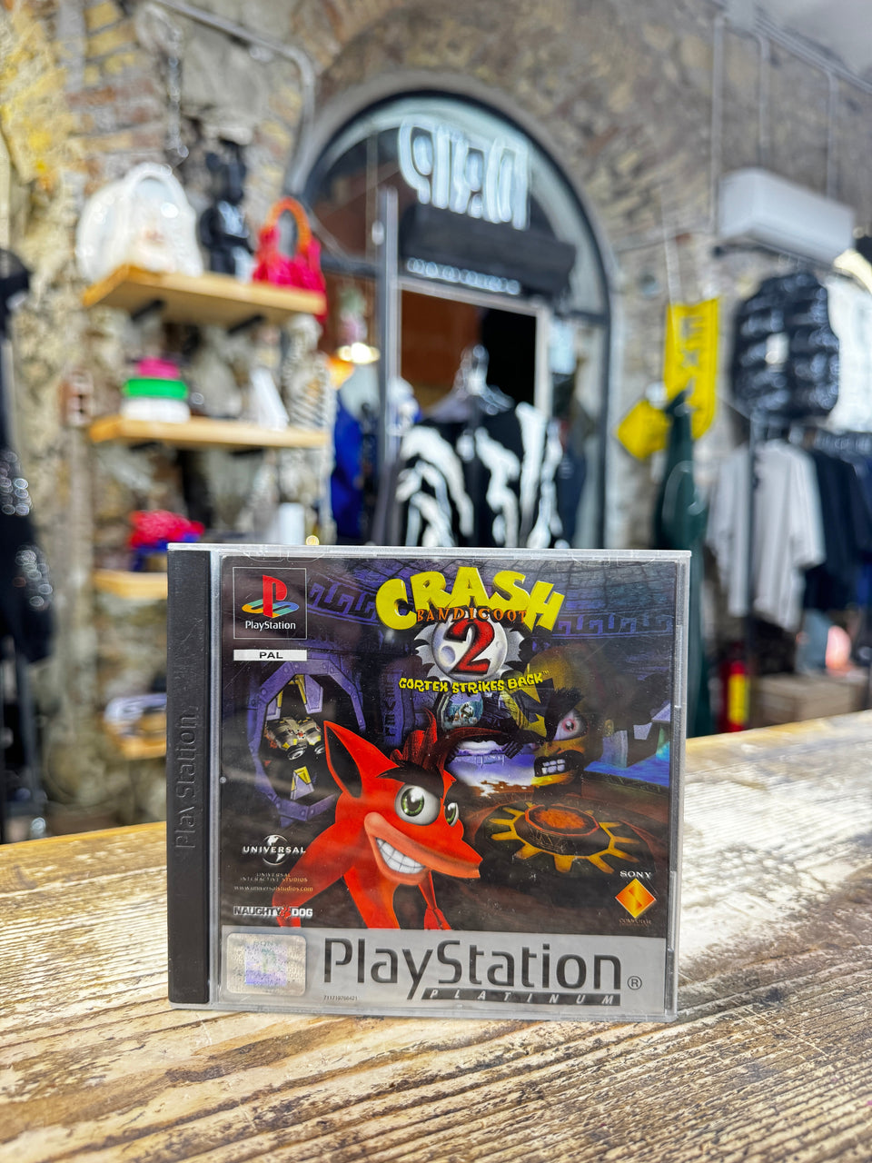 crash bandicoot 2: Cortex strikes back platinum playstation 1 sony ps1 pal cib