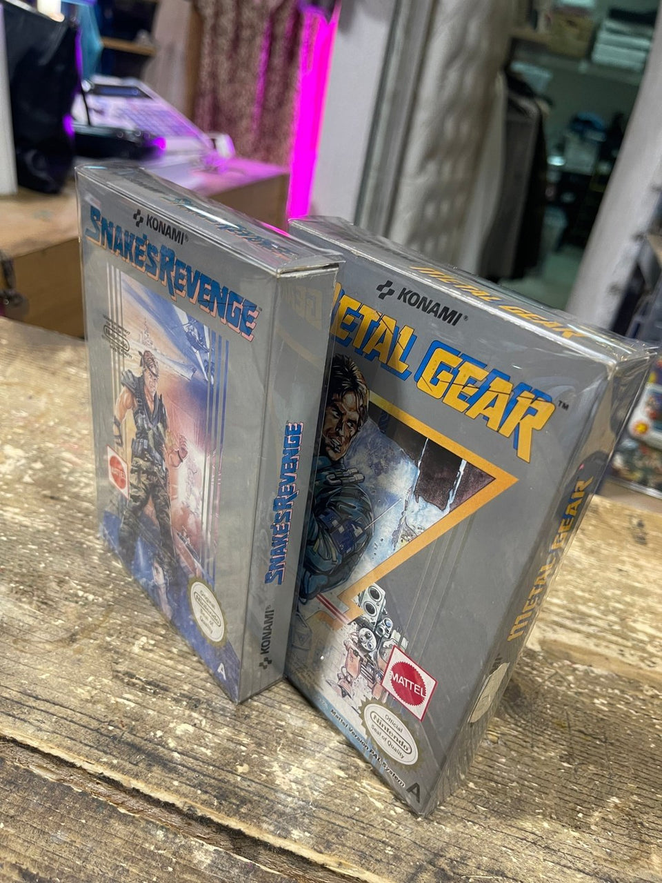 Gioco nintendo nes metal gear brand new