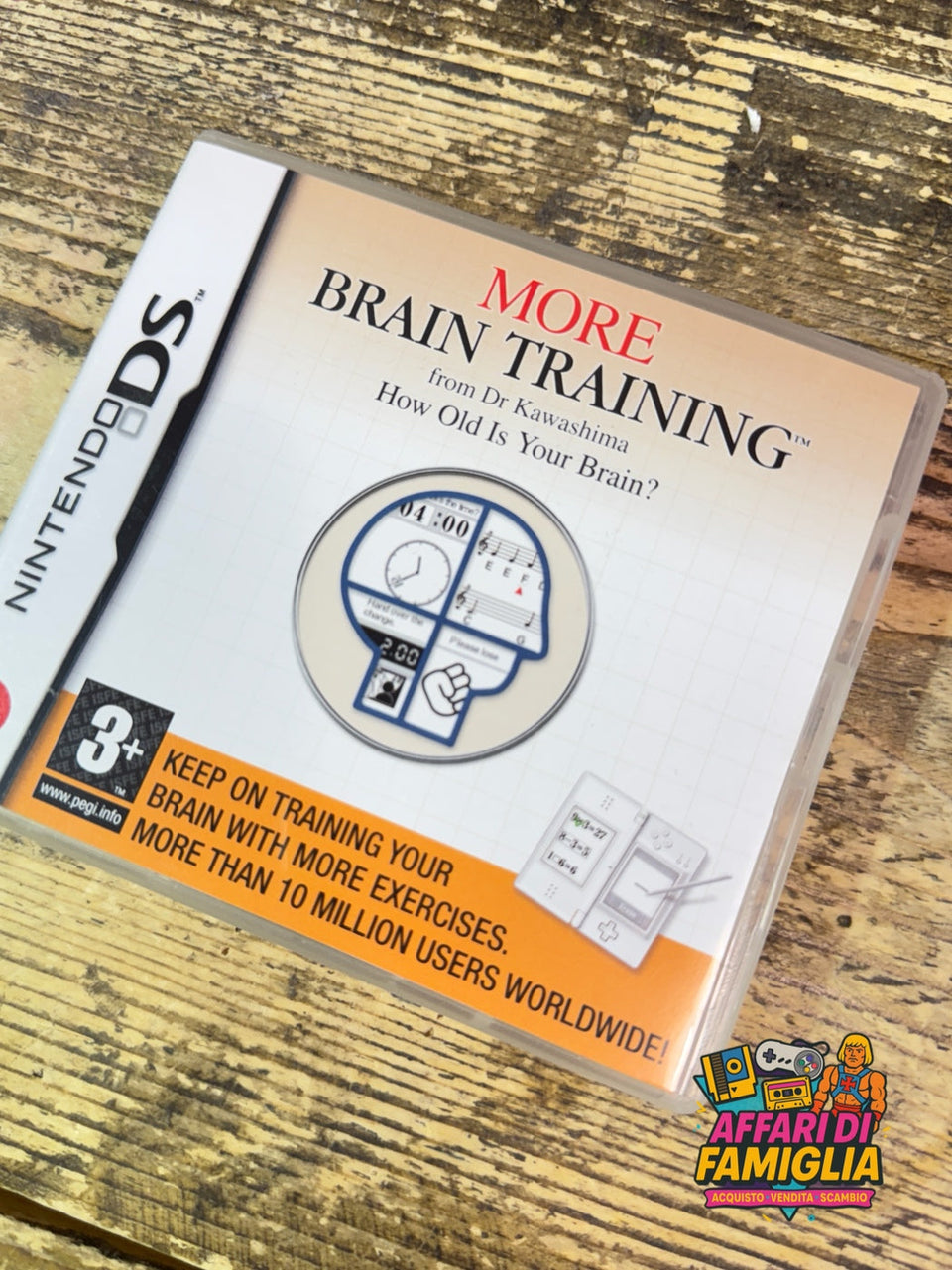 Gioco nintendo ds more brain training