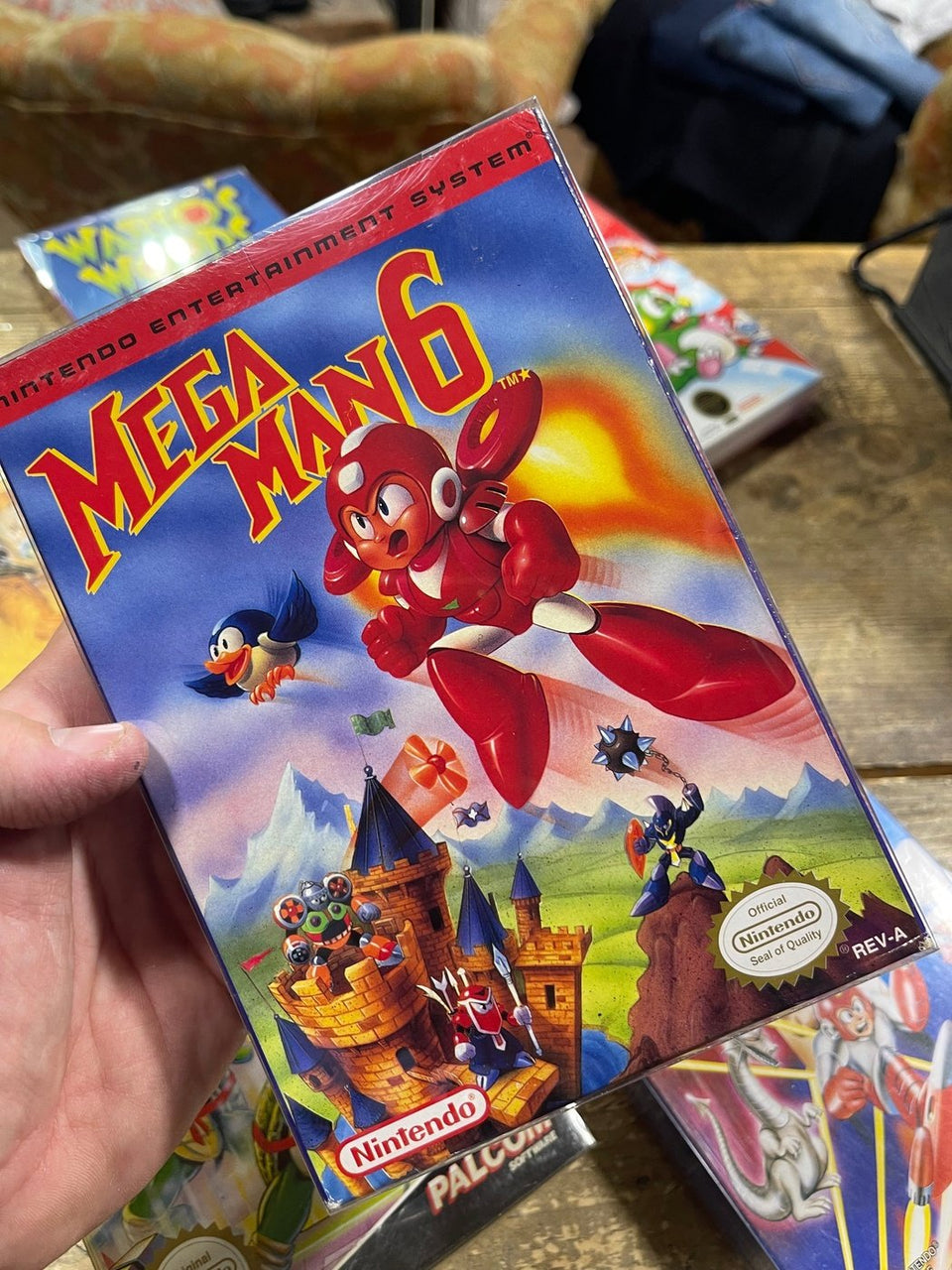 Gioco nintendo nes Mega Man 6
