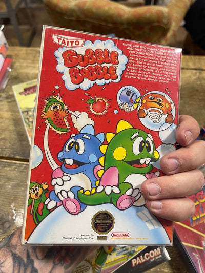 Gioco nintendo nes Bubble Bobble Retrogame