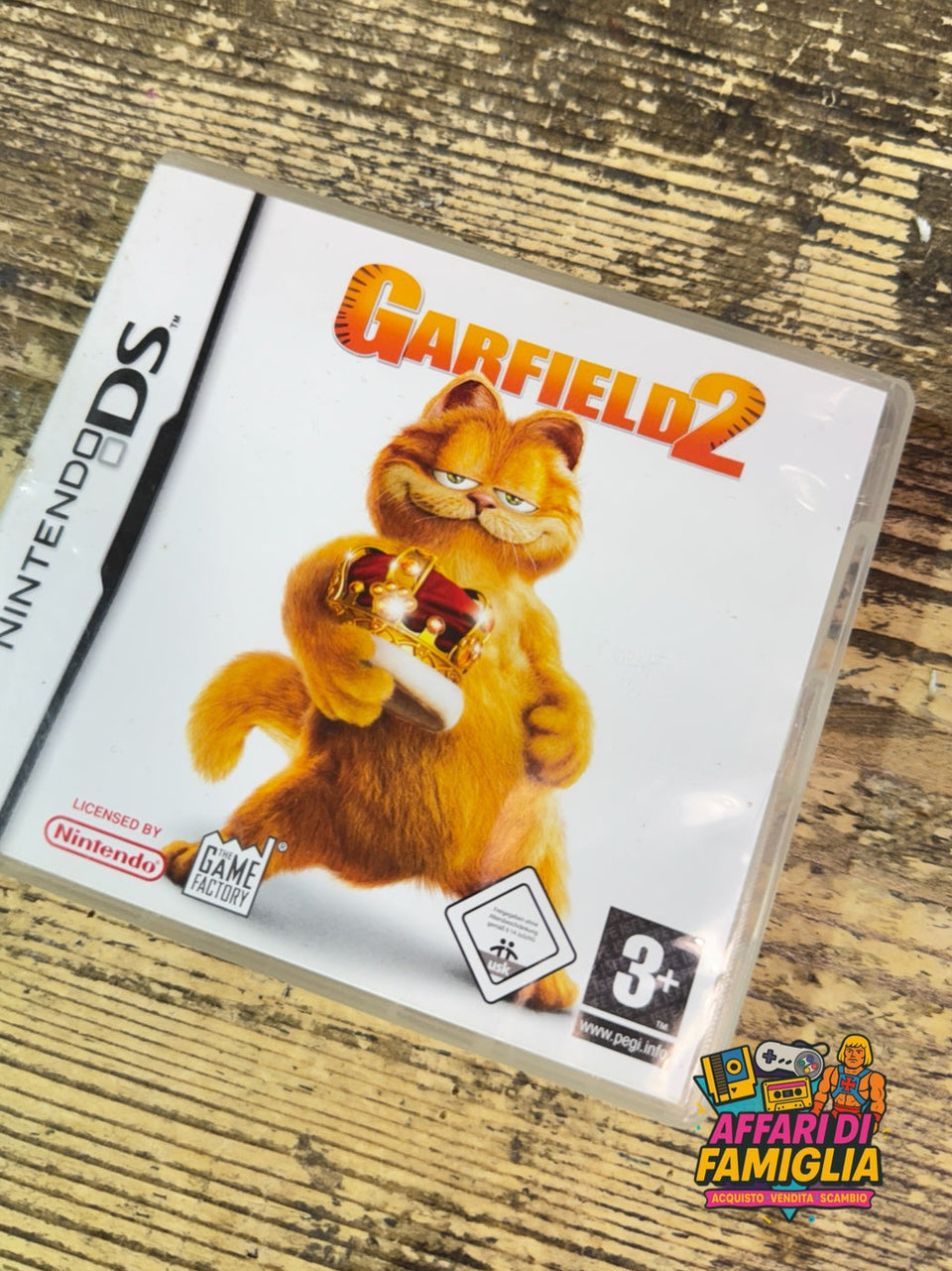 Gioco nintendo ds garfield 2