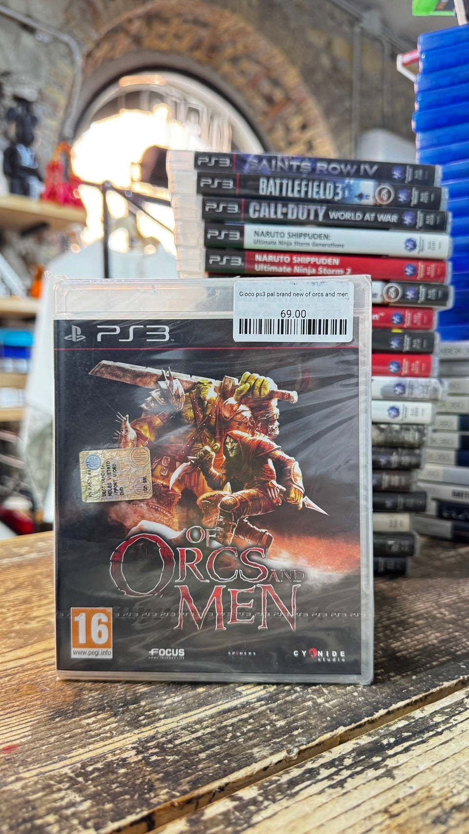 new of orcs and men Playstation 3 ps3 pal nuovo