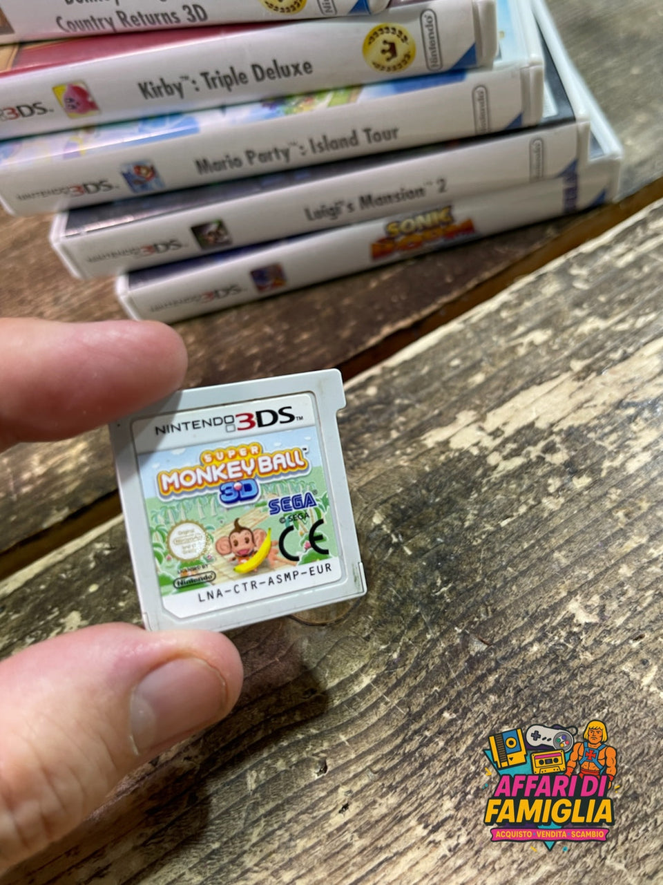 Gioco nintendo 3ds Monkey Ball 3d Loose