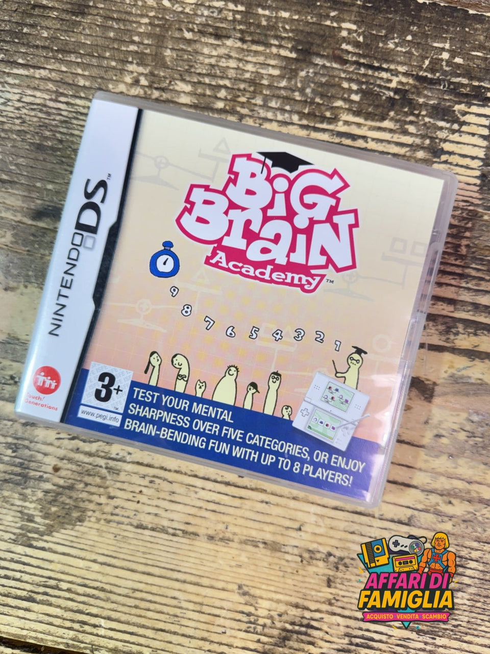 Gioco nintendo ds big brain academy