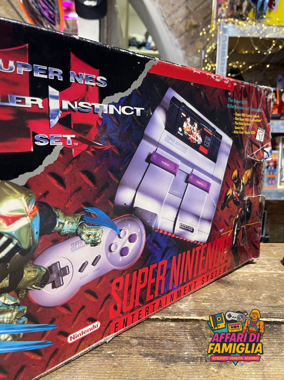 Console SNES super nintendo bundle killer instinct
