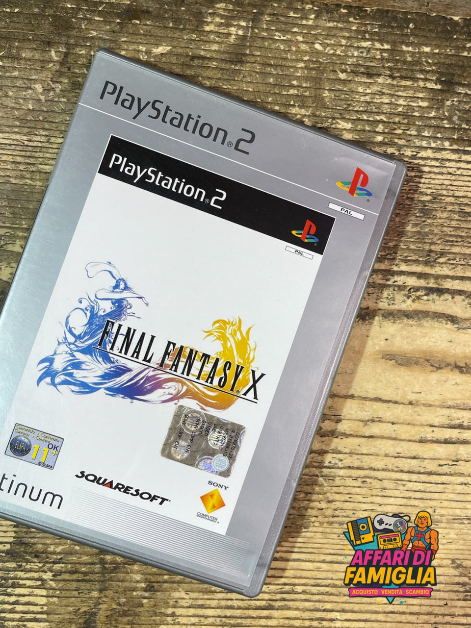 final fantasy x platinum playstation 2 ps2 pal