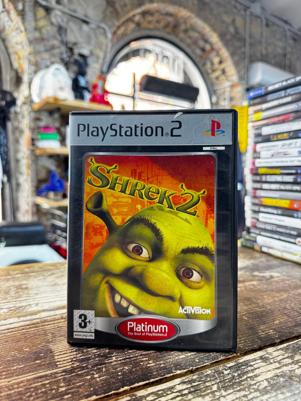 shrek 2 platinum ps2 Playstation 2 pal cib