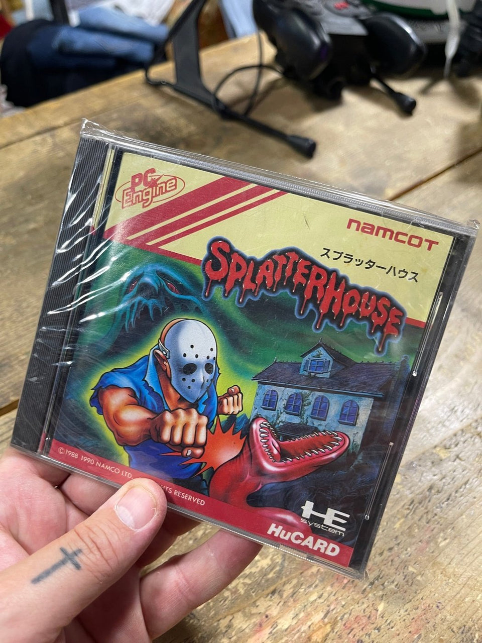 Gioco Splatterhouse pc engine