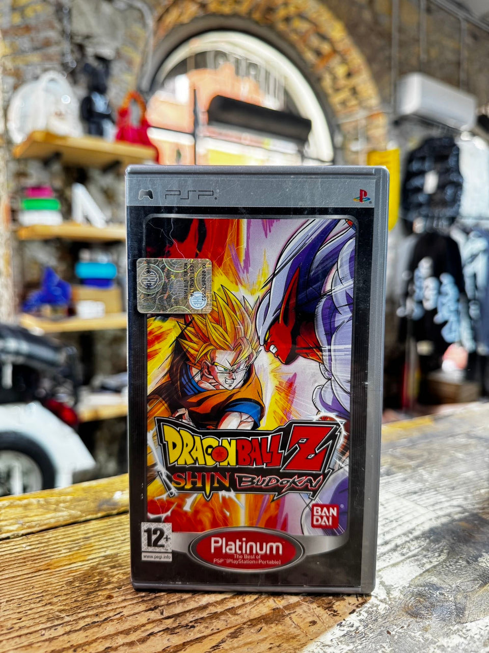 dragon ball z shin budokai platinum psp sony playstation portable