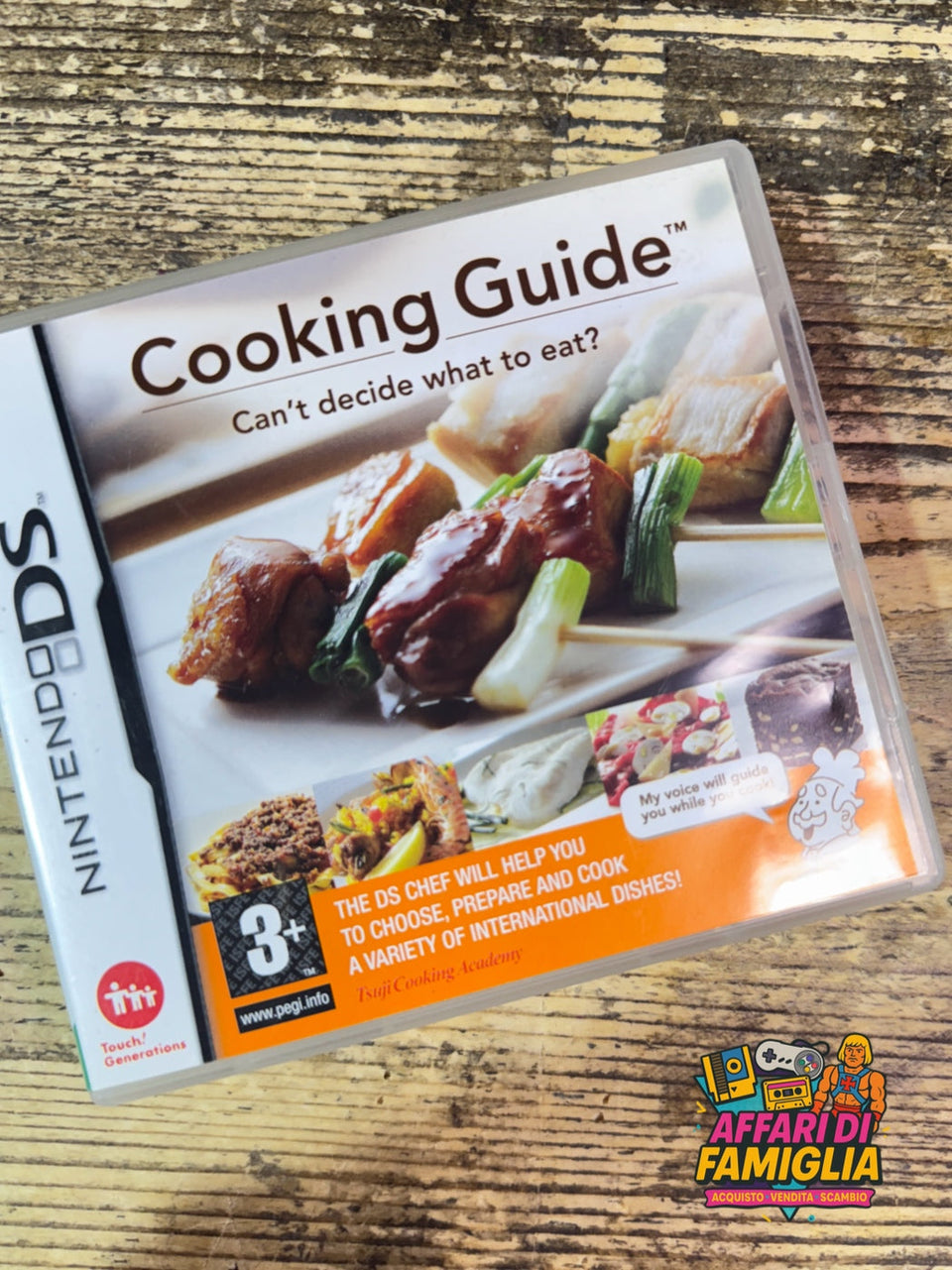 Gioco nintendo ds cooking guide