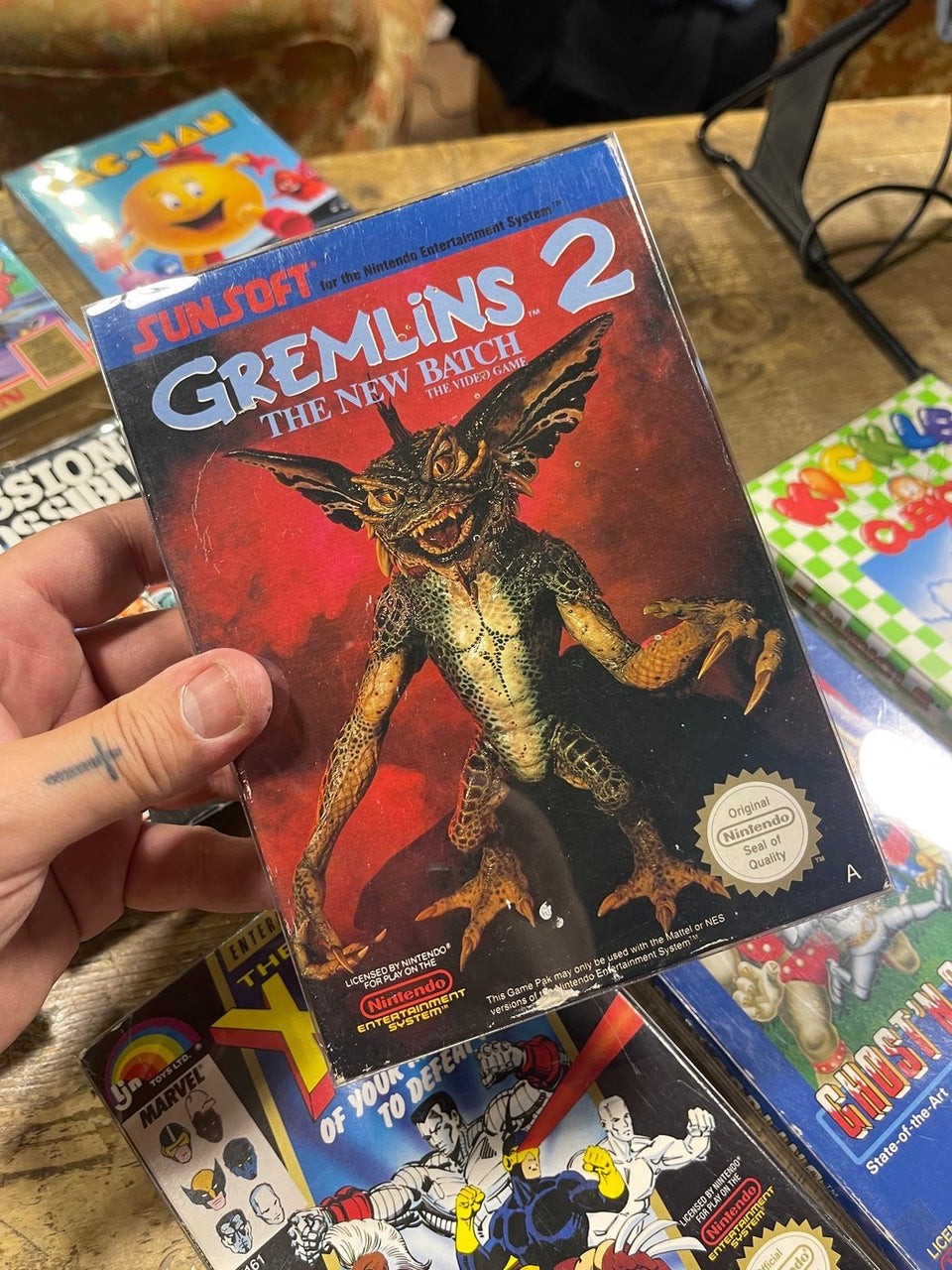 Gioco nintendo nes Gremlins 2