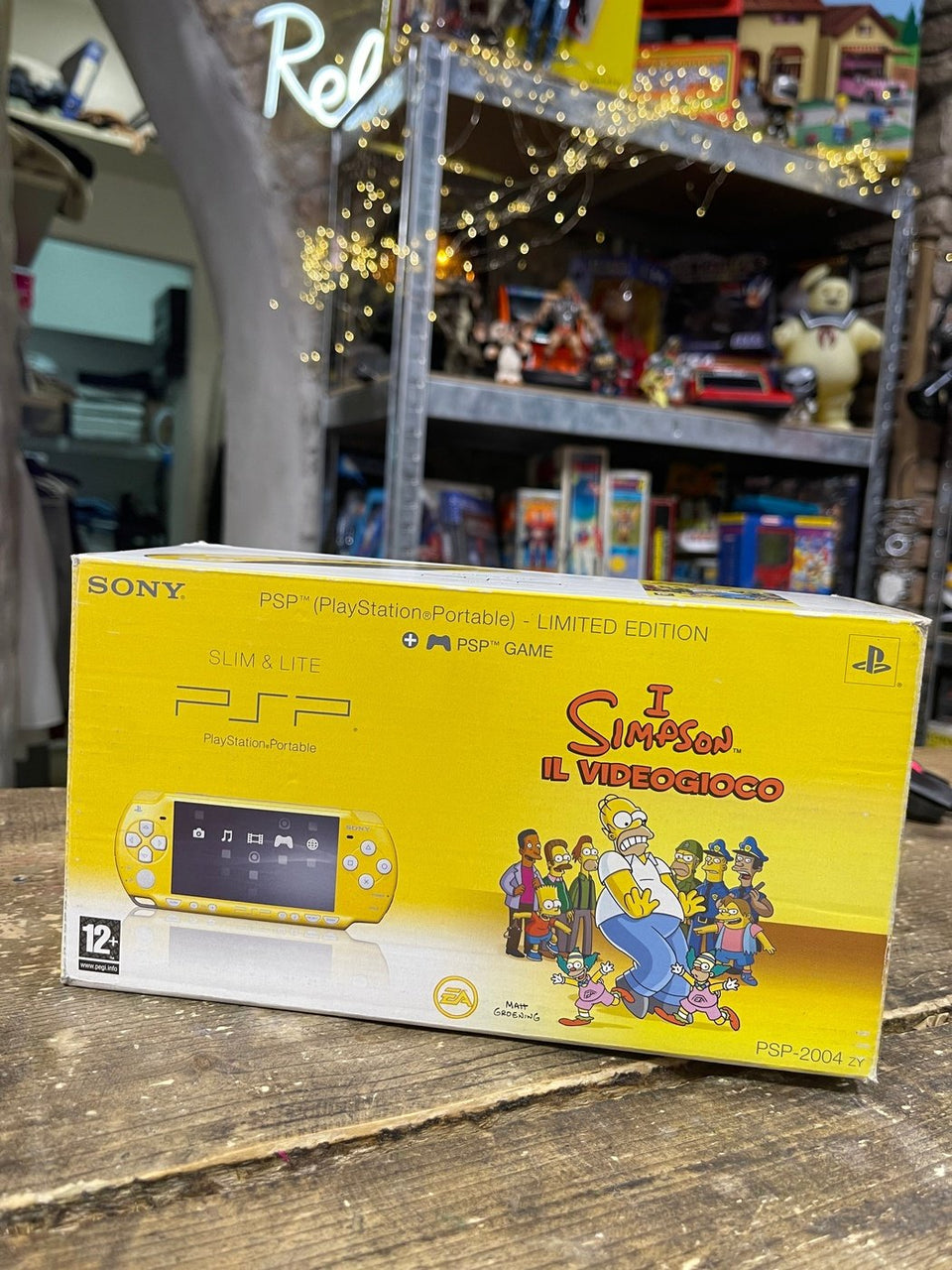 Console sony psp simpson limited edition cib