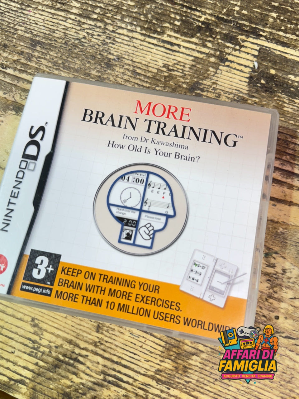 Gioco nintendo ds more brain training