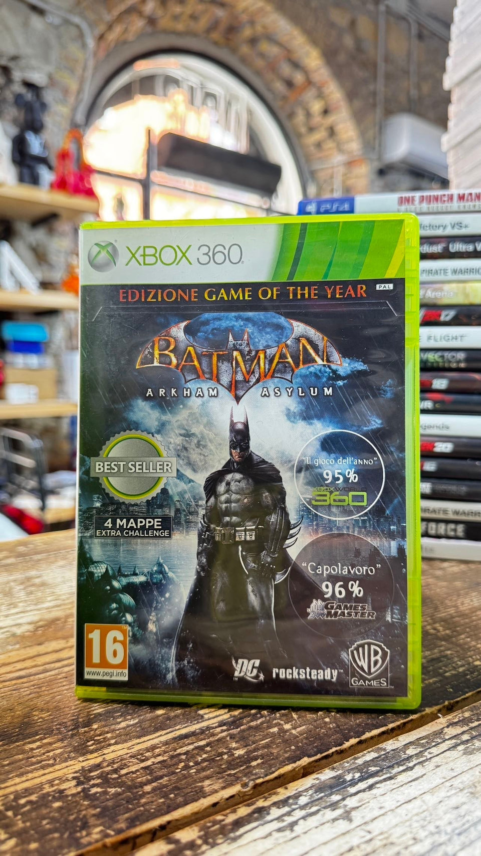 batman arkham asylum Xbox 360 pal