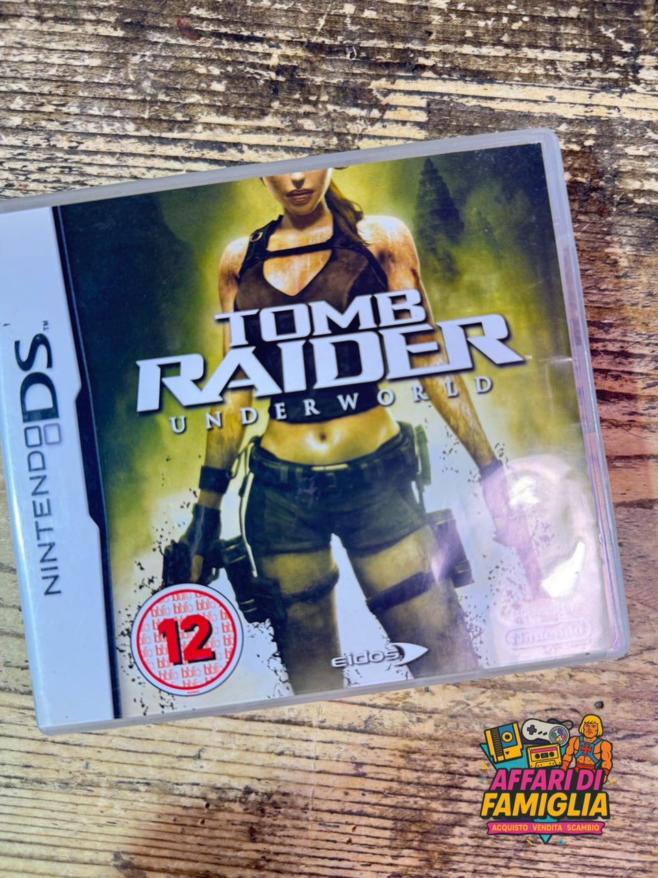 Gioco nintendo ds tomb raider underworld
