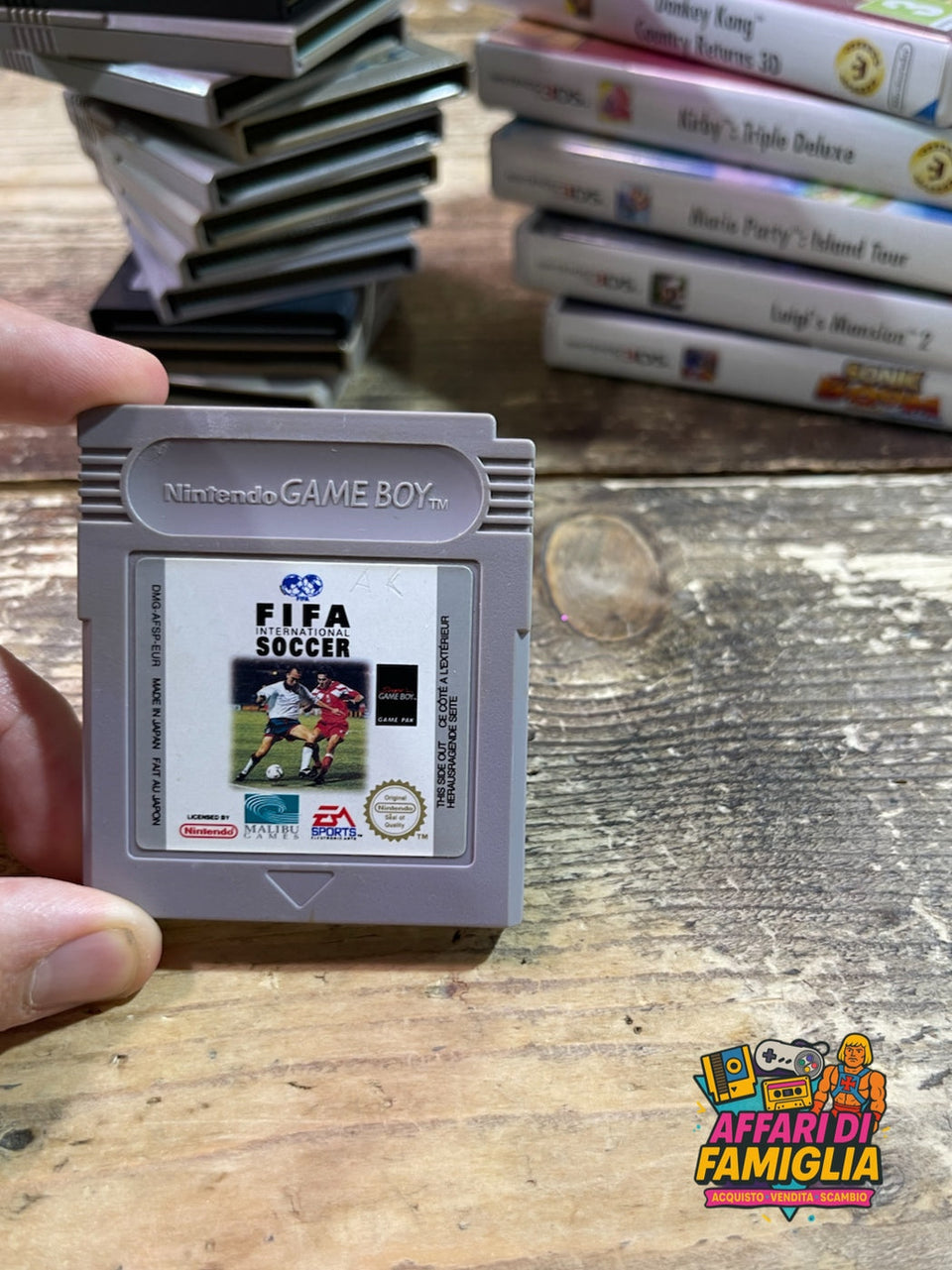 Gioco nintendo game boy fifa international soccer 1994