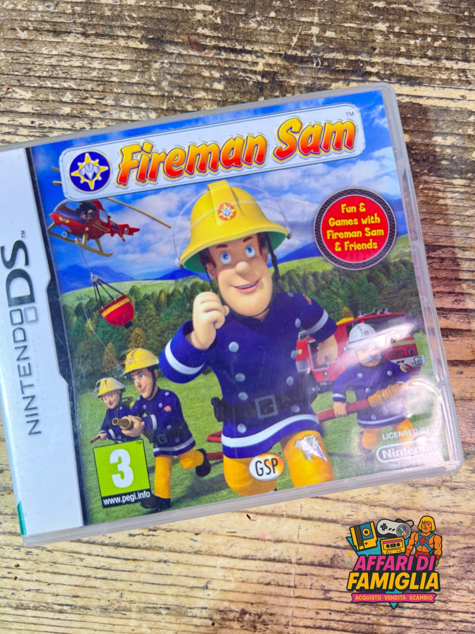 Gioco nintendo ds fireman sam