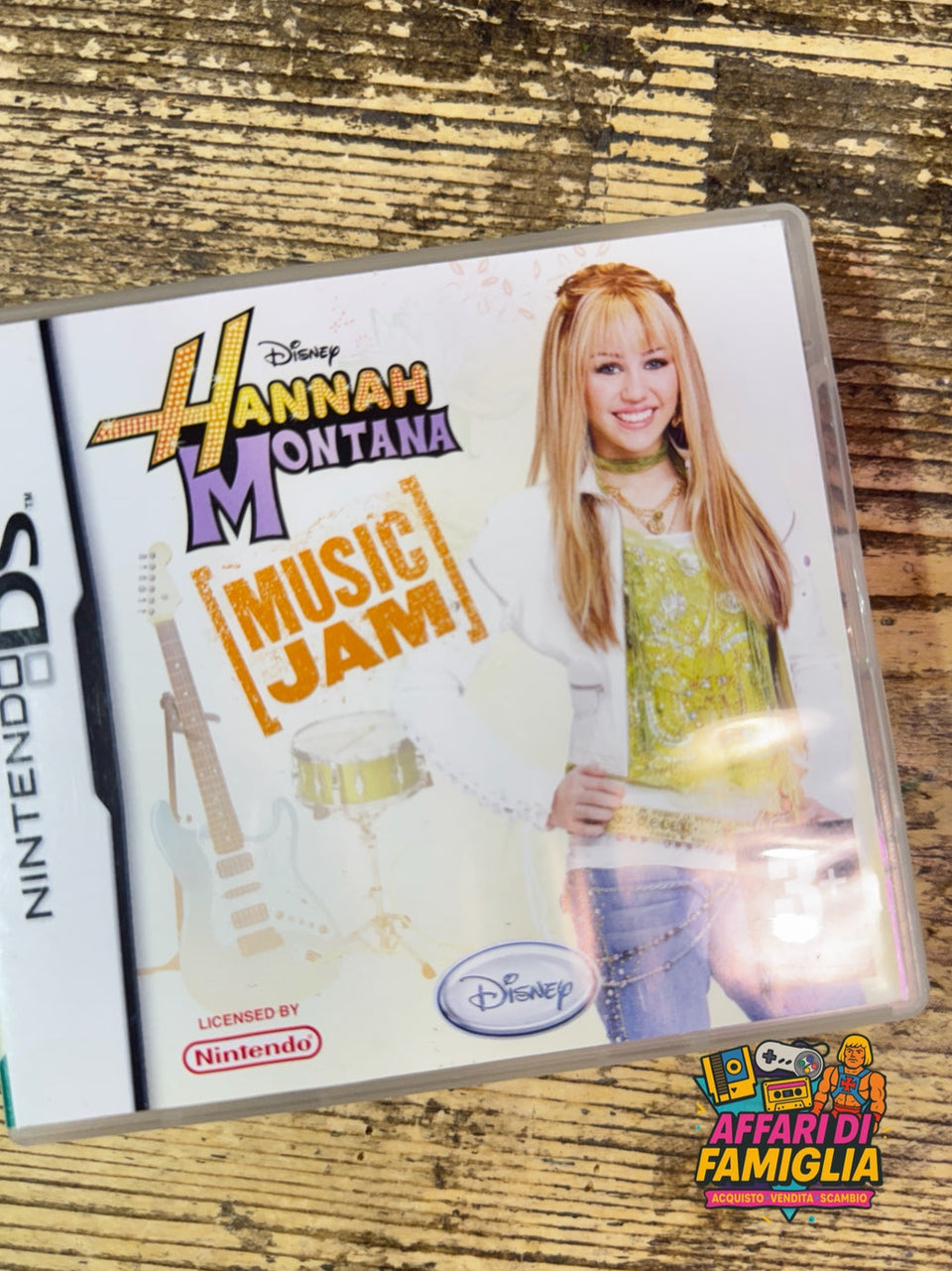 Gioco nintendo ds hanna montana music jam