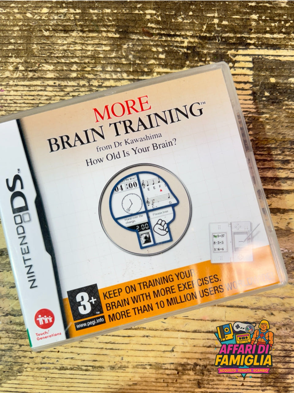 Gioco nintendo ds more brain training