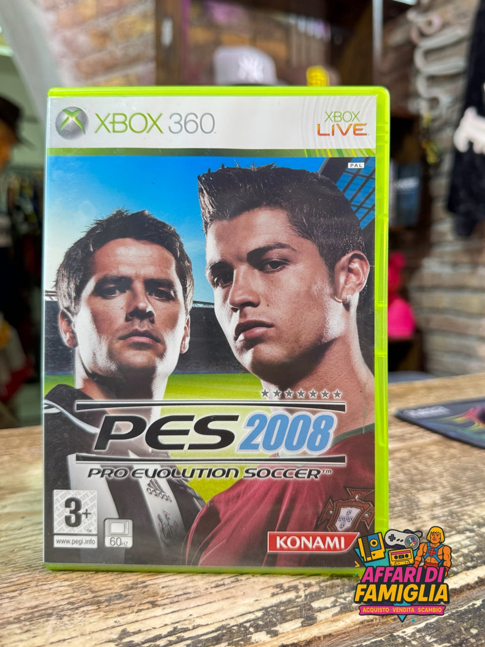 pes 2008  – Xbox 360 (PAL)