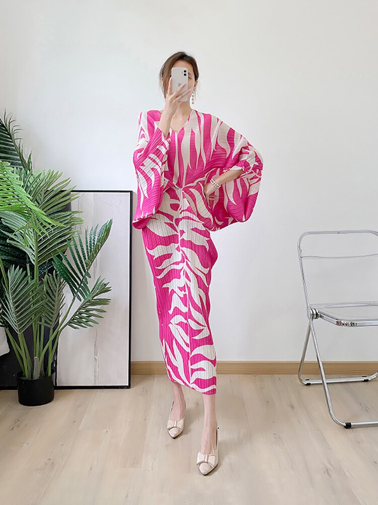 Vestido largo selva mujer