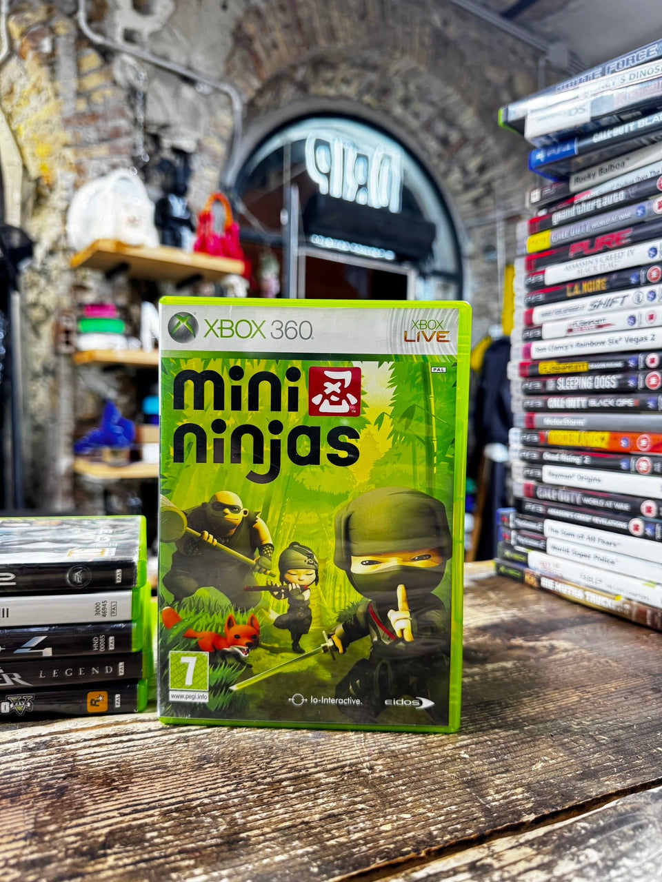 mini ninjas Xbox 360 pal cib