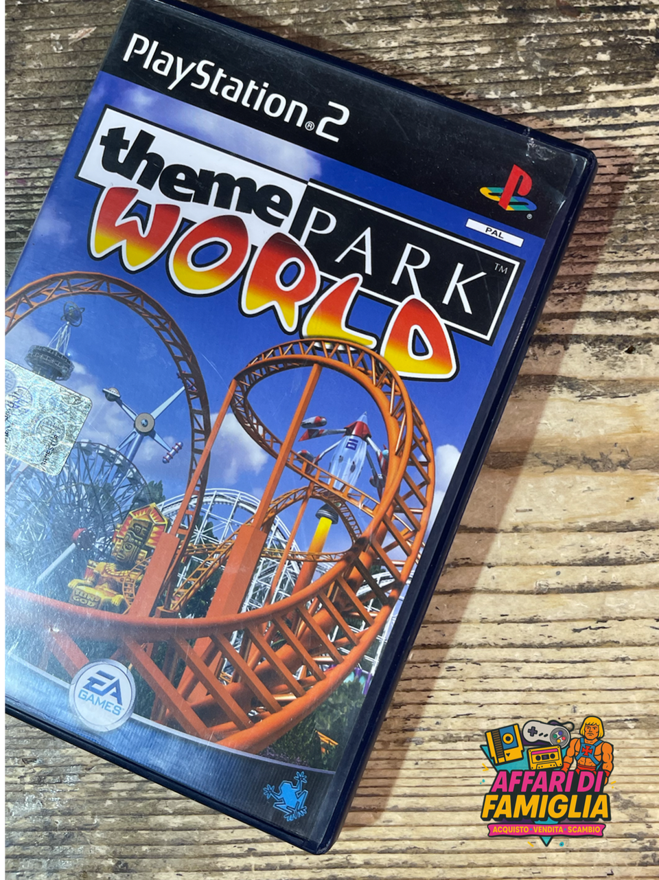 theme park world playstation 2 ps2 pal