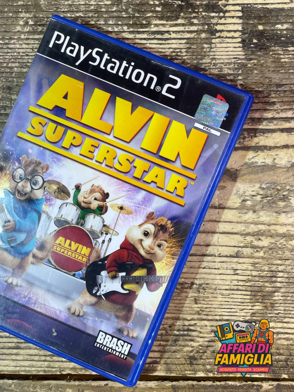 alvin superstar playstation 2 ps2 pal