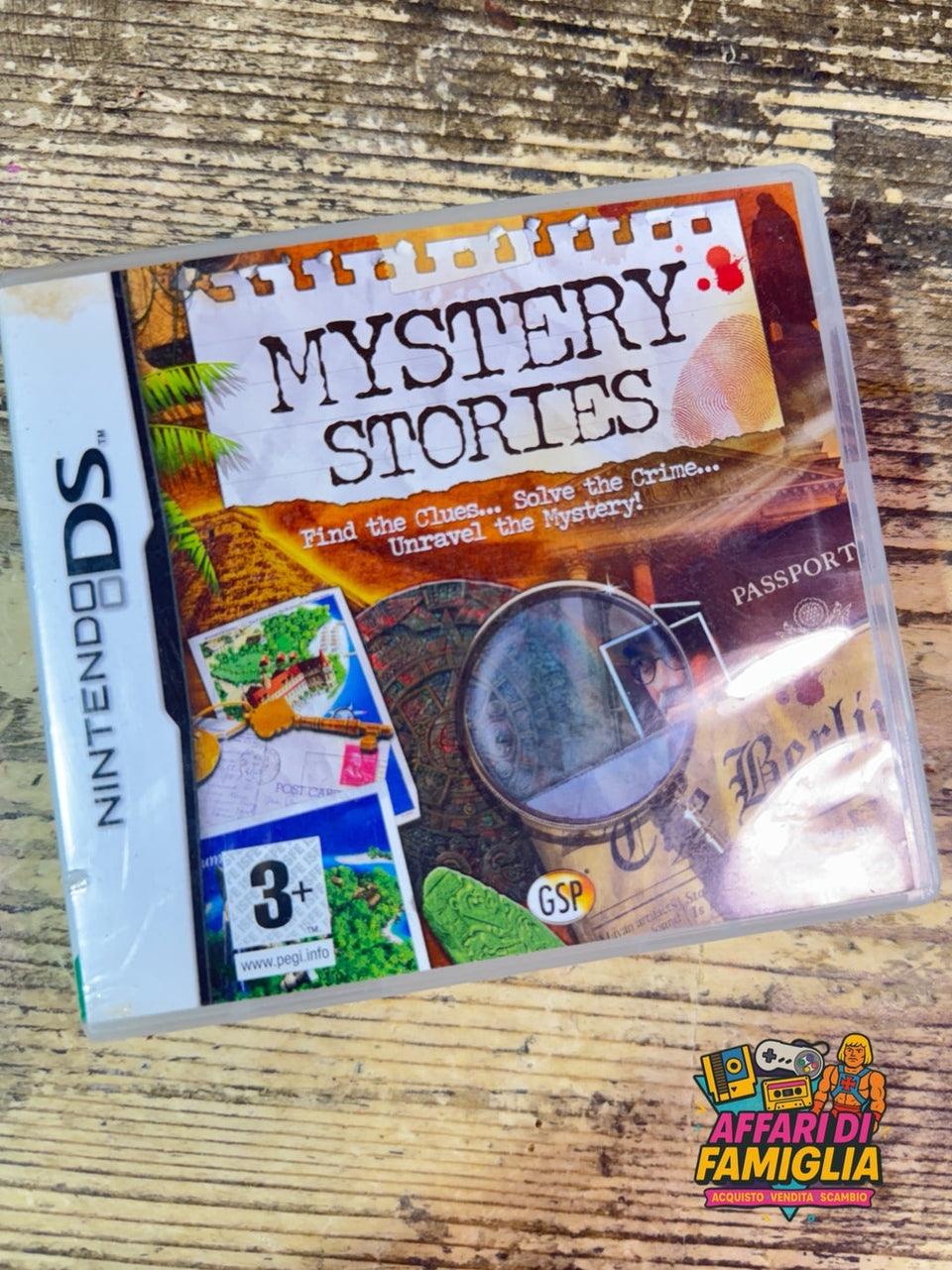 Gioco nintendo ds mystery stories