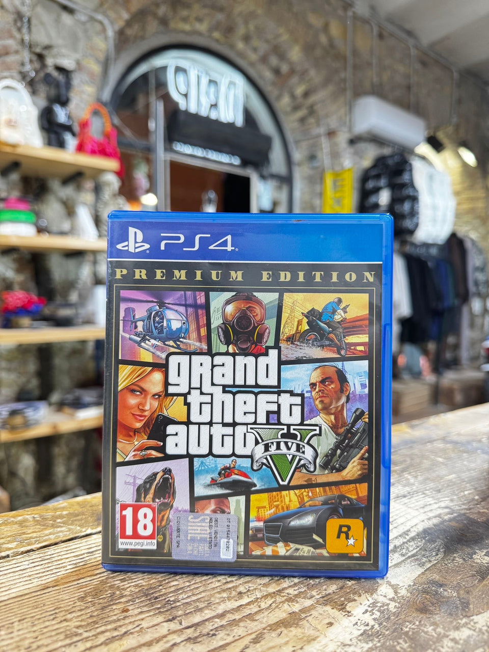 grand theft auto 5 premium edition ps4 sony Playstation 4 pal cib