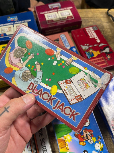Game Watch Black Jack nintendo Retrogame