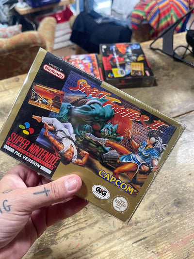 Gioco Street Fighter 2 Super Nintendo Pal Retrogame