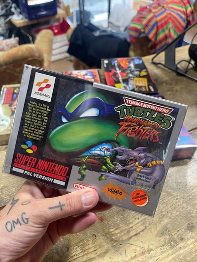 Gioco Turtles tournament fighters Super Nintendo Pal Retrogame