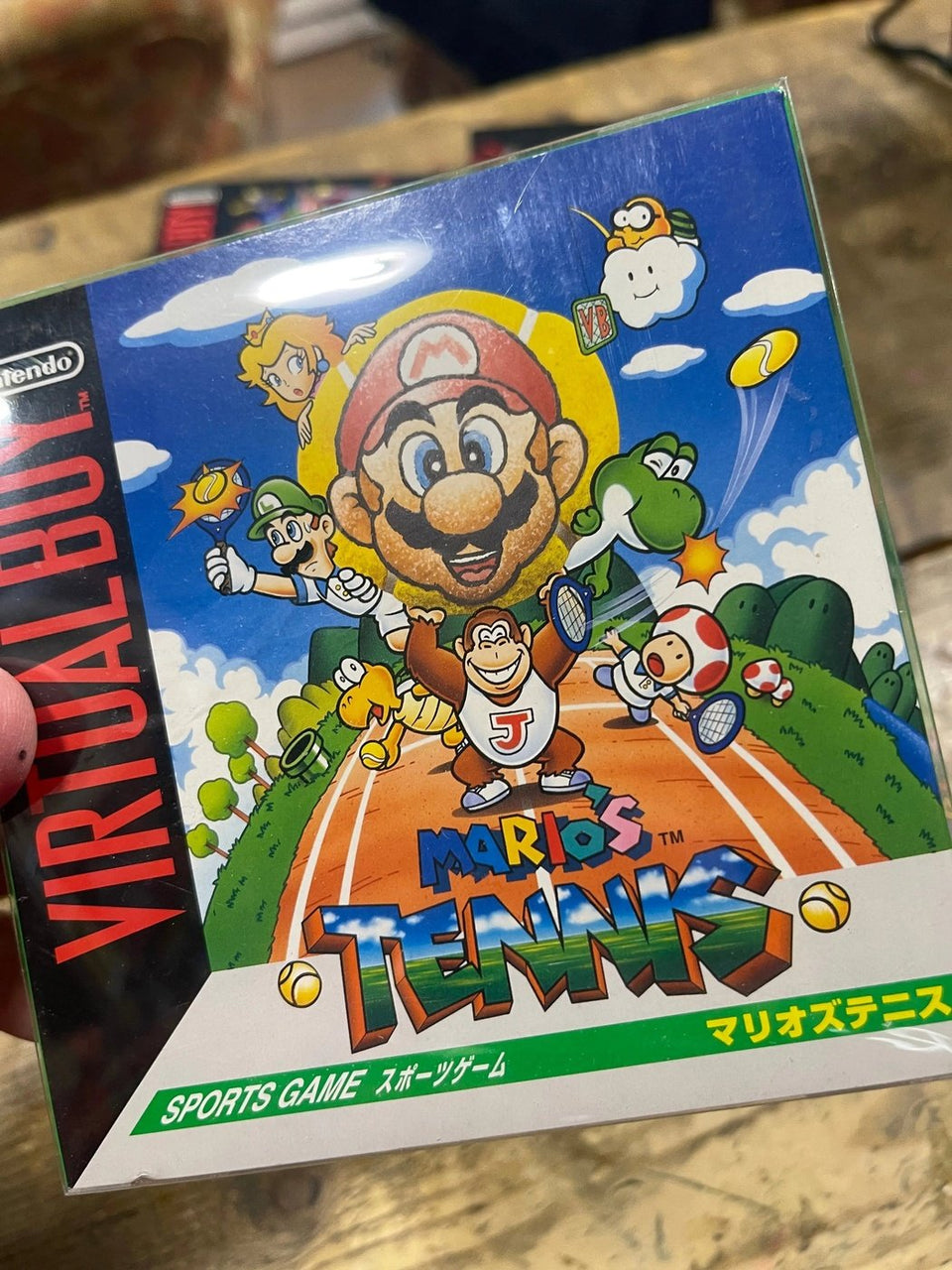 Gioco Virtual Boy Mario tennis