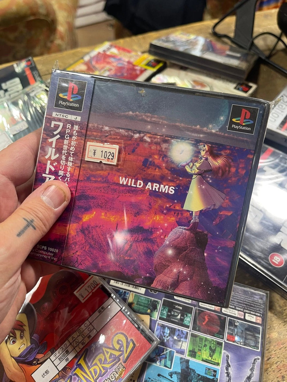 Wild Arms playstation ps1 ntsc