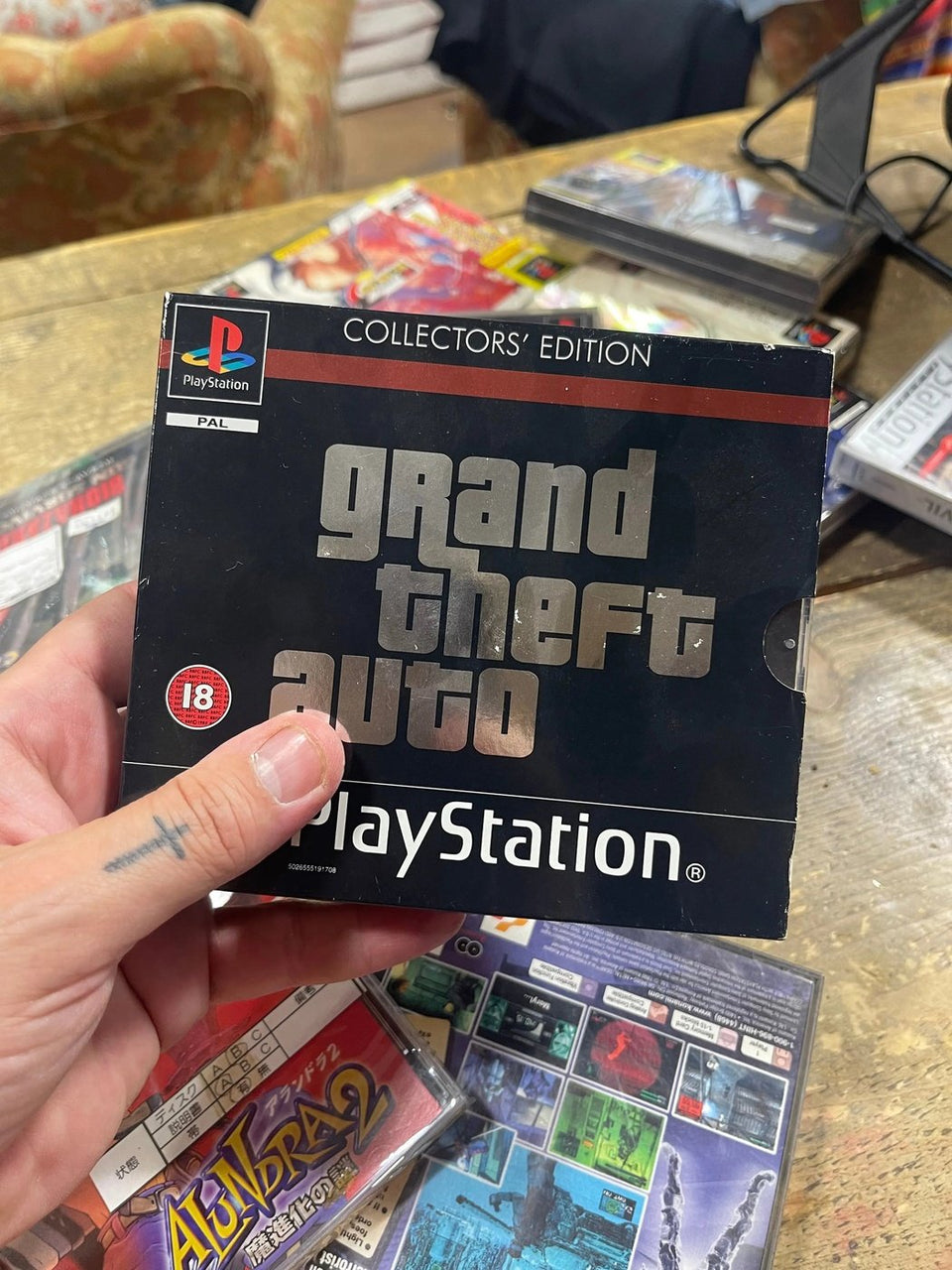 grand theft auto collectors edition playstation 1 ps1 pal