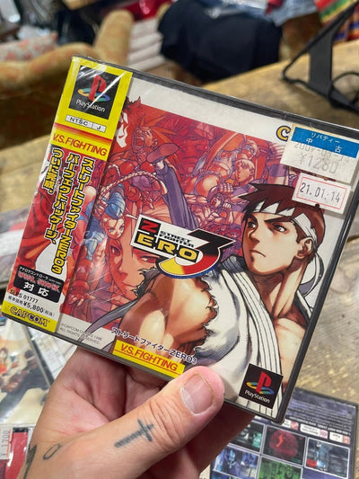 Street Fighter zero 3 Sony Playstation ntsc Retrogame