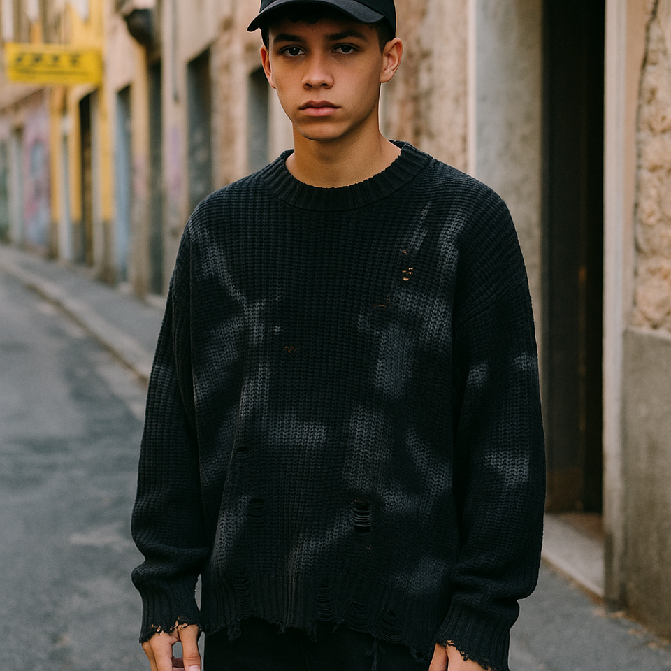 Maglioncino Destroyed