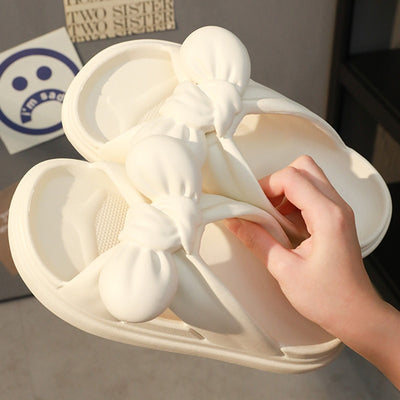 Ciabatta fiocco donna in gomma MUST HAVE