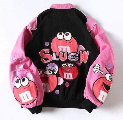 Bomber Racing ricamato M&M old school unisex Hype