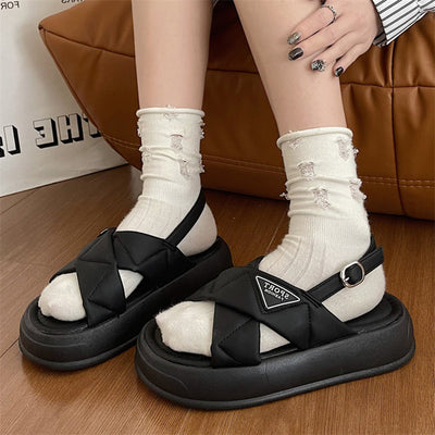 Sandalo platform donna icona MUST HAVE