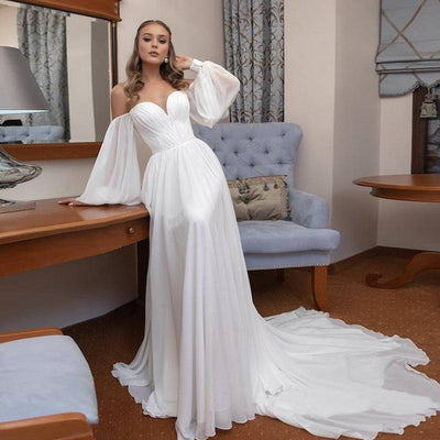 Abito lungo Gilda white CELEBRITY